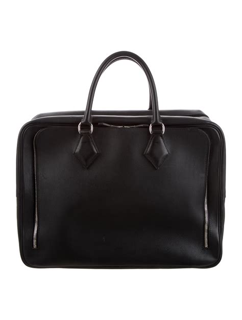 hermes porte document|Hermès Black Porte.